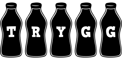 Trygg bottle logo