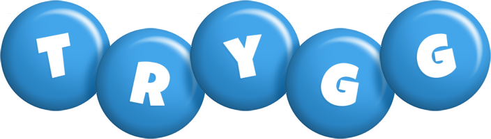 Trygg candy-blue logo