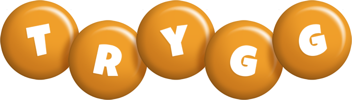 Trygg candy-orange logo