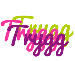 Trygg flowers logo