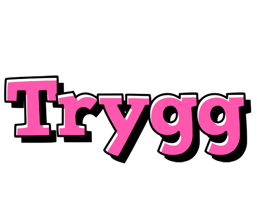 Trygg girlish logo
