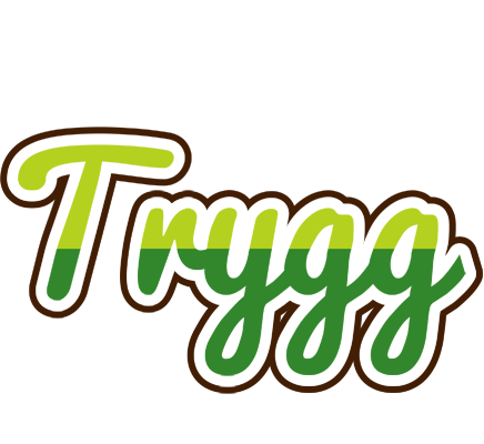 Trygg golfing logo