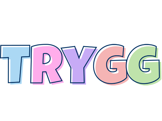 Trygg pastel logo