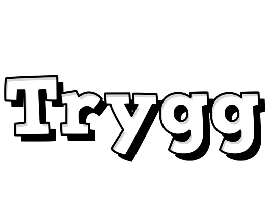 Trygg snowing logo