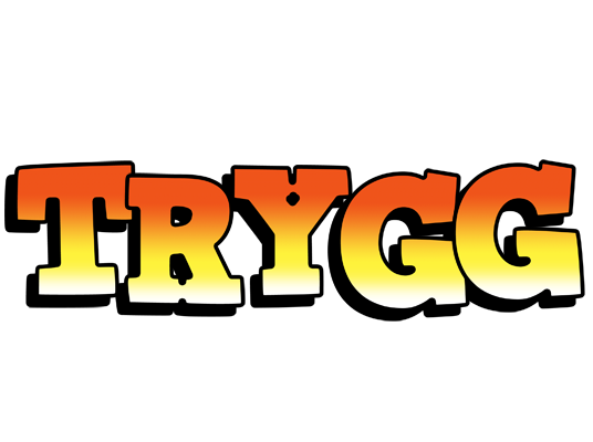 Trygg sunset logo