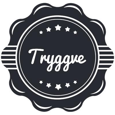 Tryggve badge logo