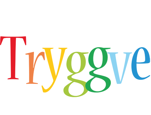 Tryggve birthday logo