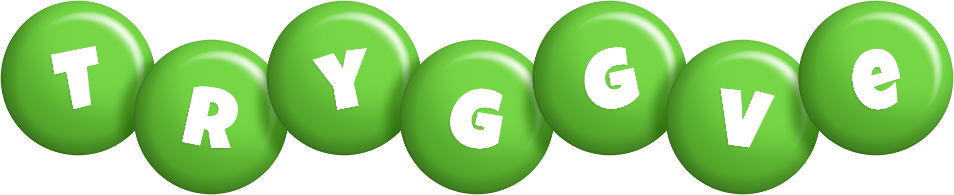 Tryggve candy-green logo