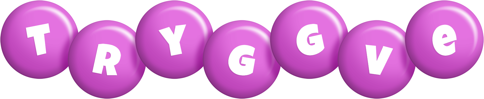 Tryggve candy-purple logo