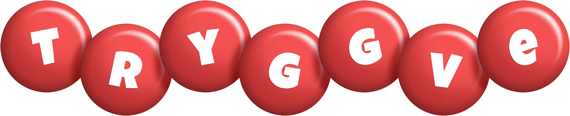 Tryggve candy-red logo