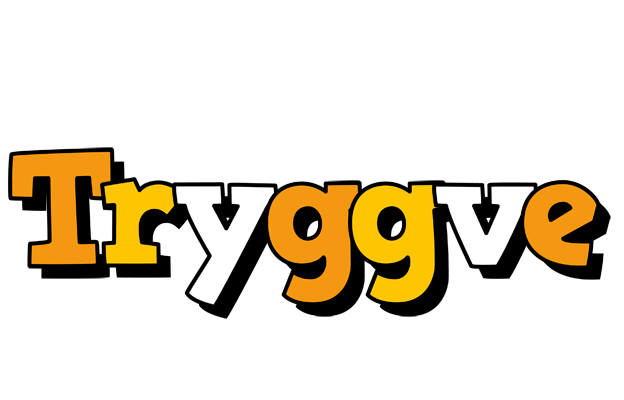 Tryggve cartoon logo