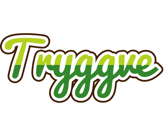 Tryggve golfing logo