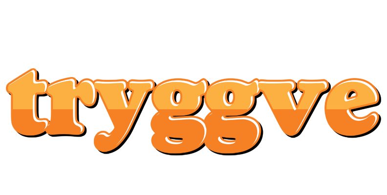 Tryggve orange logo