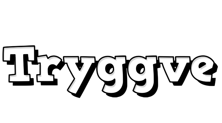 Tryggve snowing logo