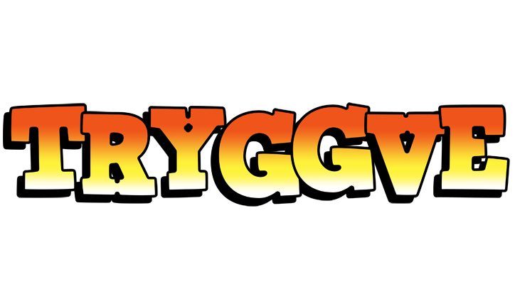 Tryggve sunset logo