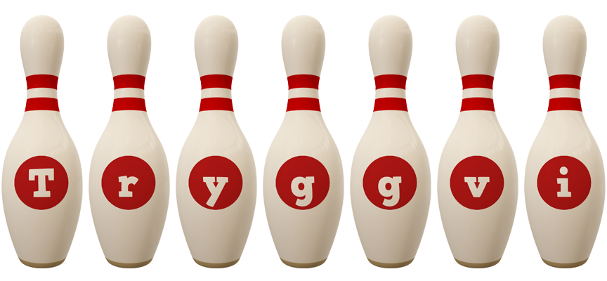 Tryggvi bowling-pin logo