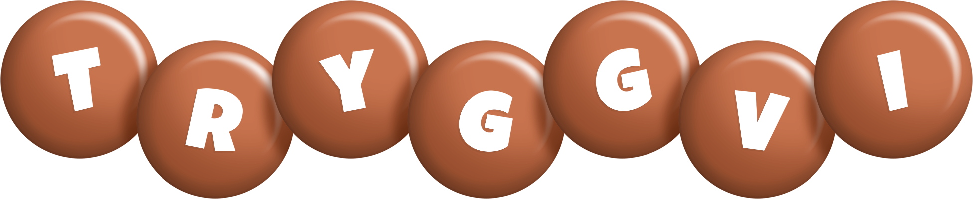 Tryggvi candy-brown logo