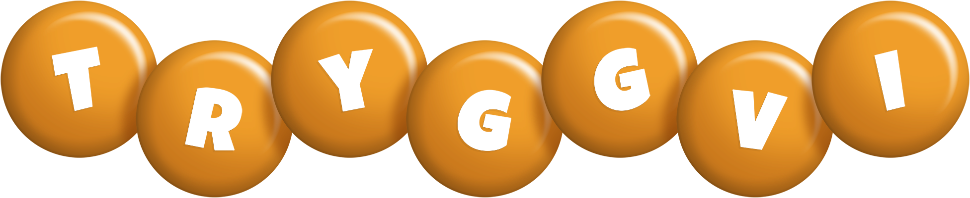 Tryggvi candy-orange logo