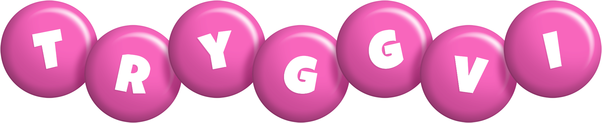 Tryggvi candy-pink logo