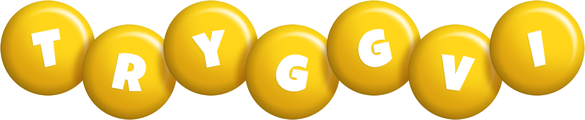 Tryggvi candy-yellow logo