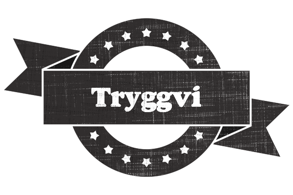 Tryggvi grunge logo