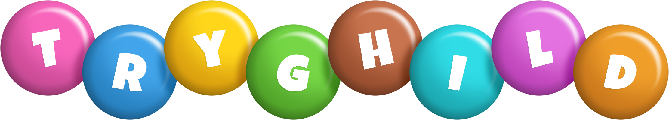 Tryghild candy logo