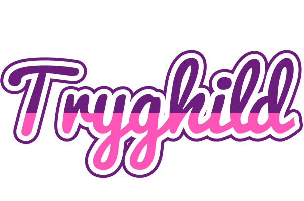 Tryghild cheerful logo