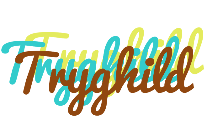 Tryghild cupcake logo