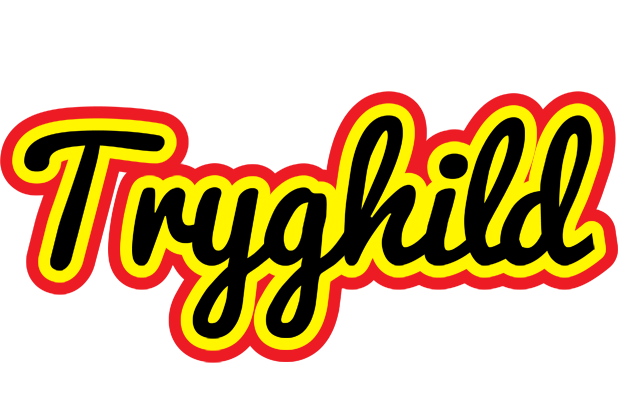 Tryghild flaming logo