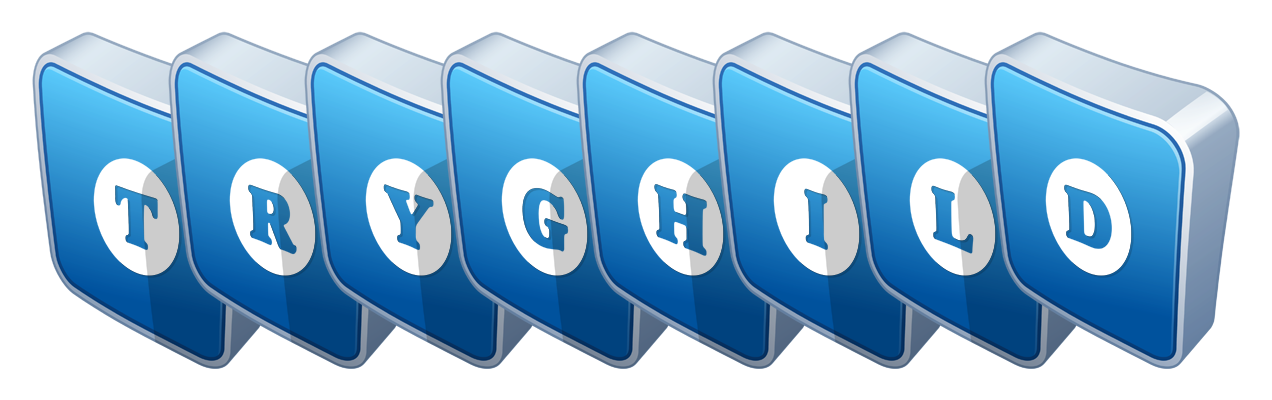 Tryghild flippy logo
