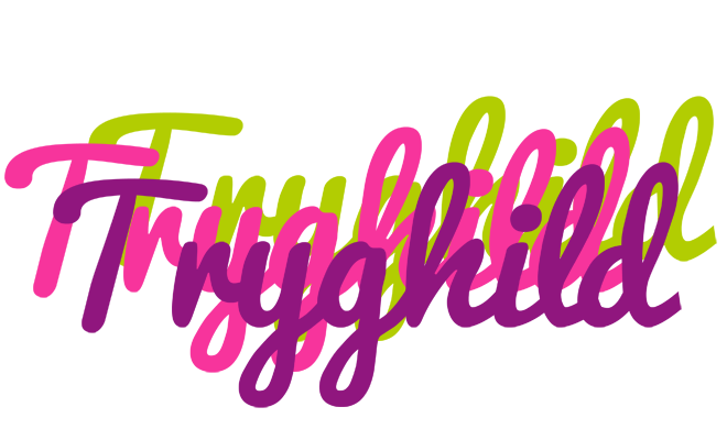 Tryghild flowers logo