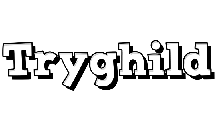 Tryghild snowing logo