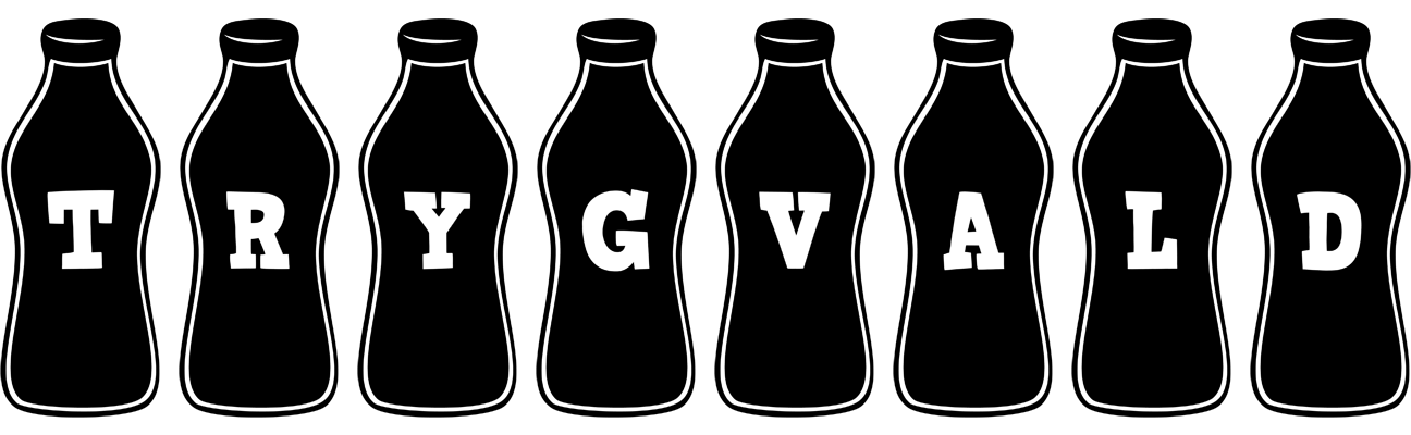 Trygvald bottle logo