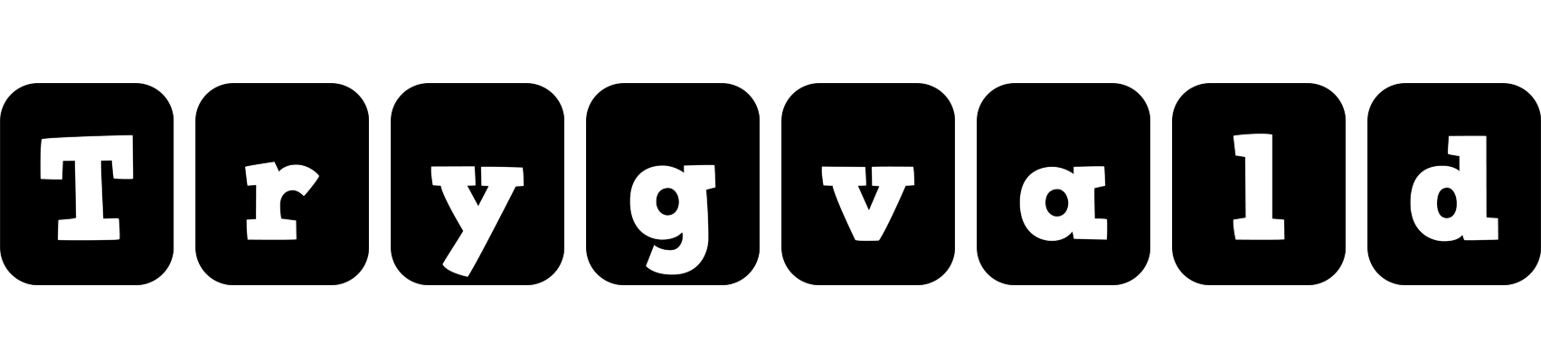 Trygvald box logo