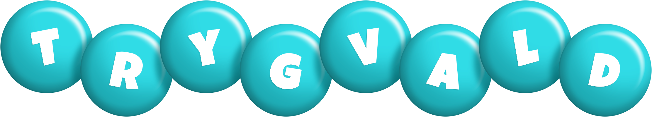 Trygvald candy-azur logo