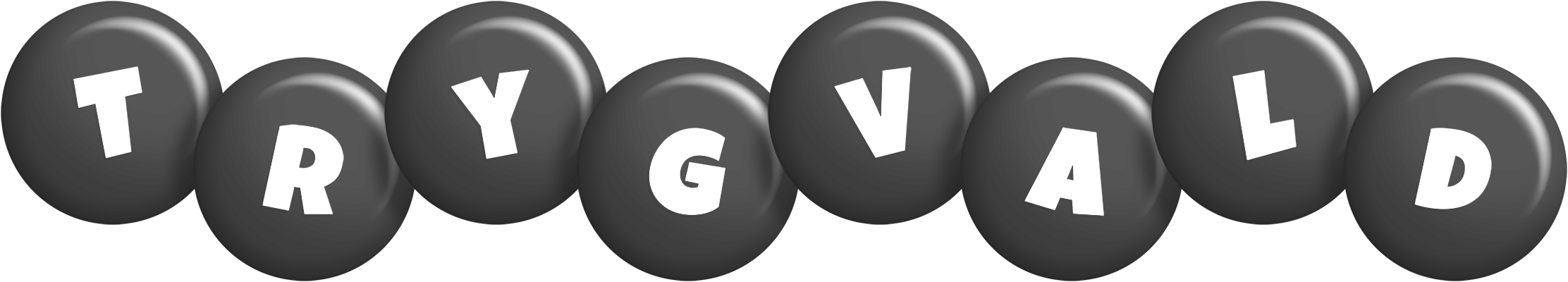 Trygvald candy-black logo