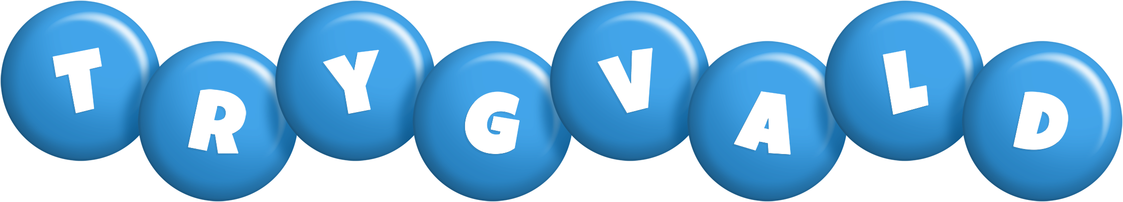 Trygvald candy-blue logo