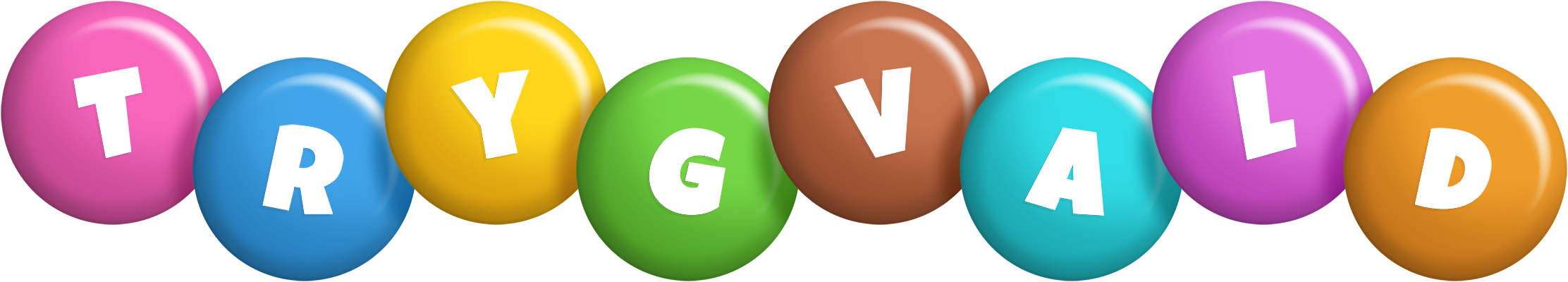 Trygvald candy logo
