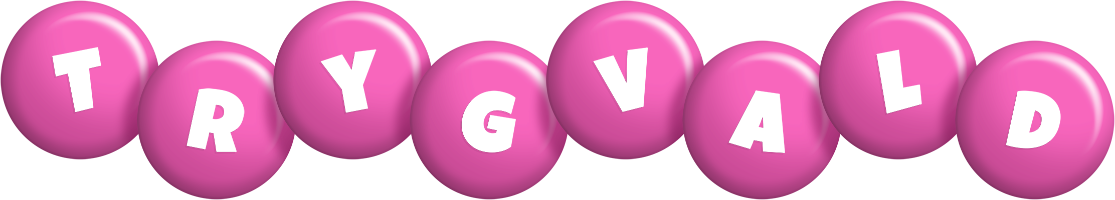 Trygvald candy-pink logo