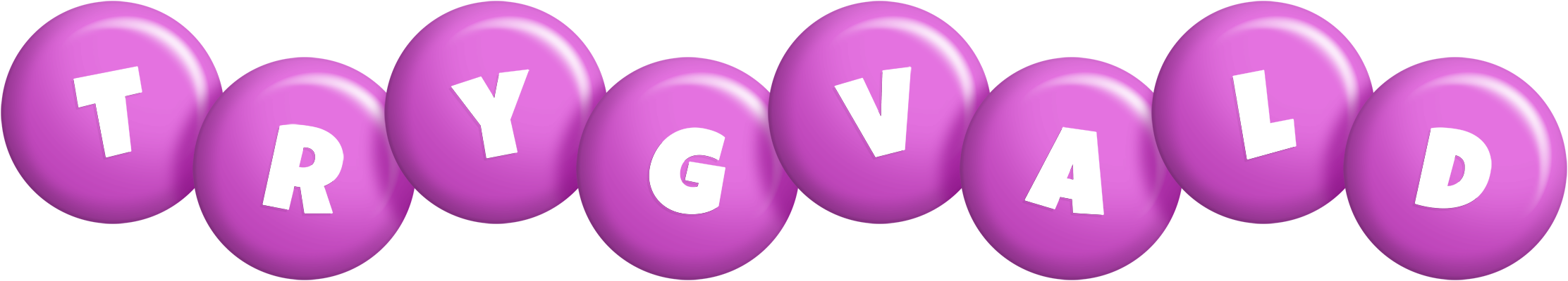 Trygvald candy-purple logo