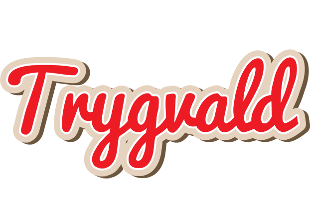 Trygvald chocolate logo