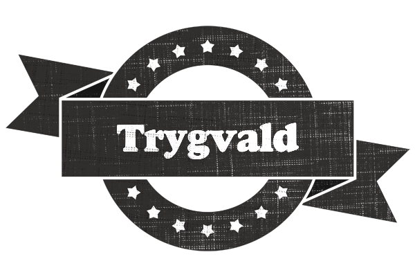 Trygvald grunge logo