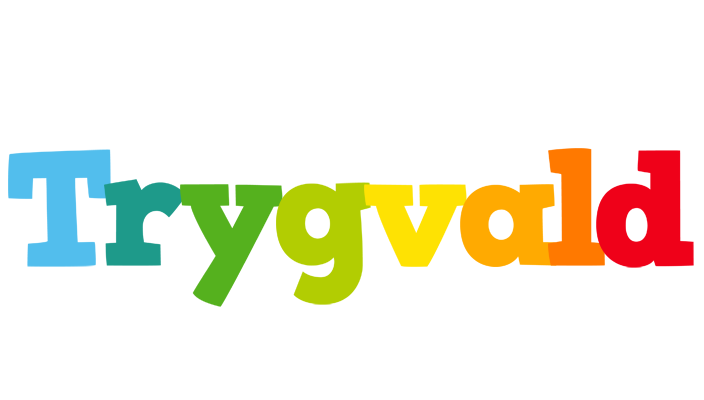 Trygvald rainbows logo