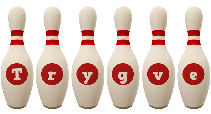 Trygve bowling-pin logo