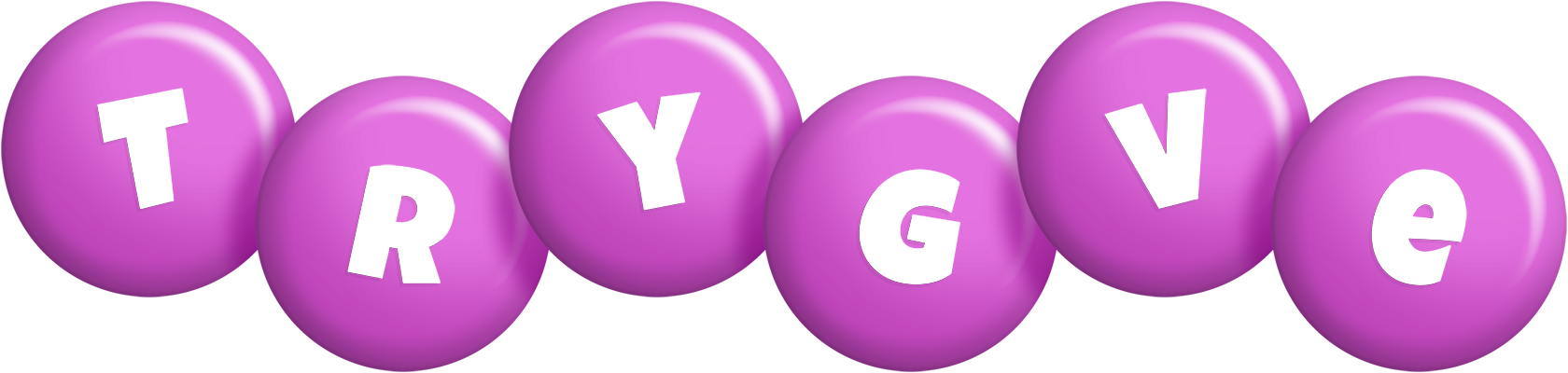 Trygve candy-purple logo