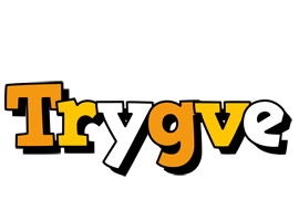 Trygve cartoon logo