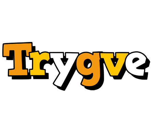Trygve cartoon logo