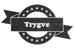 Trygve grunge logo