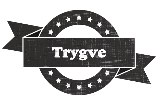 Trygve grunge logo