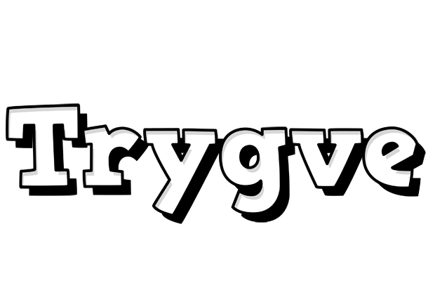 Trygve snowing logo
